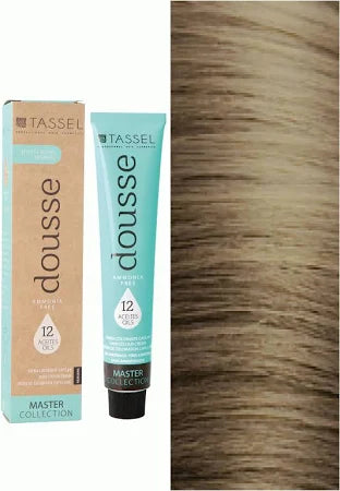 Tassel Dousse Master Collection Farbe - 100 ml | 11 Basisfarben mit 12 ätherischen Ölen - Tassel : 8.8 - RUBIO CLARO MARRON - 1