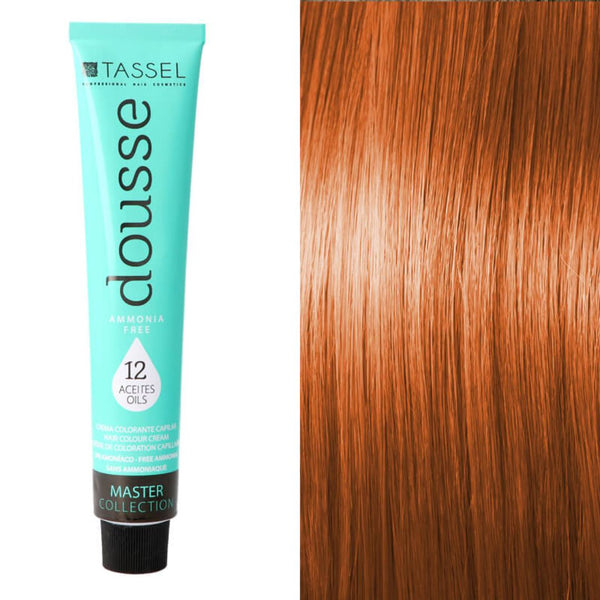 Tassel Dousse Master Collection Farbe - 100 ml | 11 Basisfarben mit 12 ätherischen Ölen - Tassel : 8.43 - RUBIO CLAR.COBRE DORADO - 1