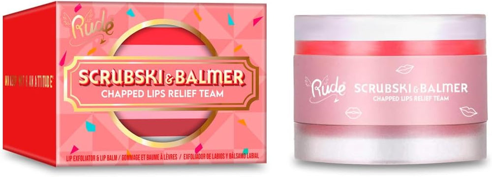 Peeling und Saftiger Pfirsich Lippenbalsam - Rude - 1