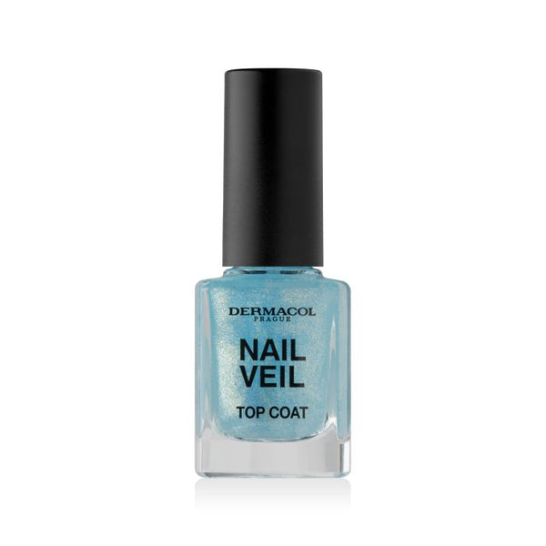 Top Coat Nail Veil - Sparkling Ocean - 10 ml - Dermacol - 1