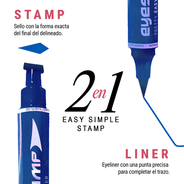 Augenstempel Blau - Trending Pro - 3