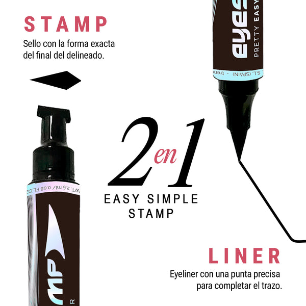 Augenstempel Schwarz - Klein - Trending Pro - 3