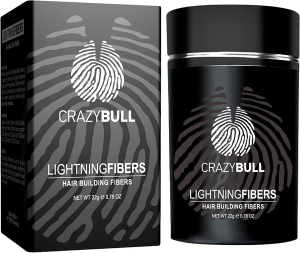 Haarverdichtungsfasern Lighting Hair Building 22g - Crazy Bull : 1-black - 1