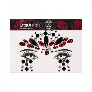 Gesichtsschmuck Creep it real - Santa Muerte - Wibo - 1