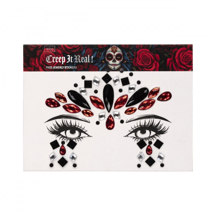 Gesichtsschmuck Creep it real - Santa Muerte - Wibo - 1
