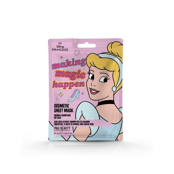 Gesichtsmaske Disney Princess Express Yourself 25ml - Mad Beauty : Cenicienta - 2