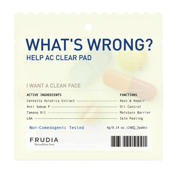 Was stimmt Hilfe Ac Clear Pad - Frudia - 1