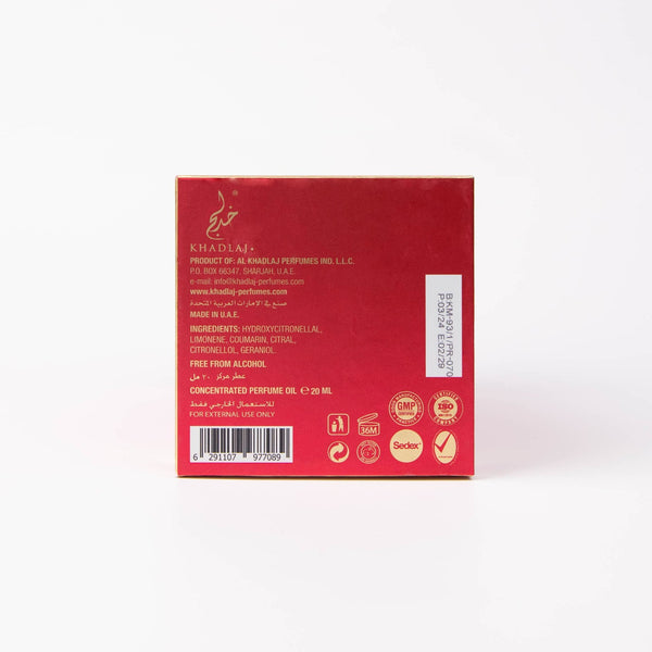 Malika Red Parfümöl 15ml - Khadlaj - 3