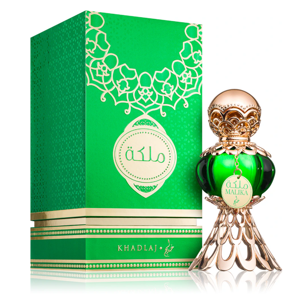 Parfümiertes Öl für Frauen Malika Green 15ml - Khadlaj - 1