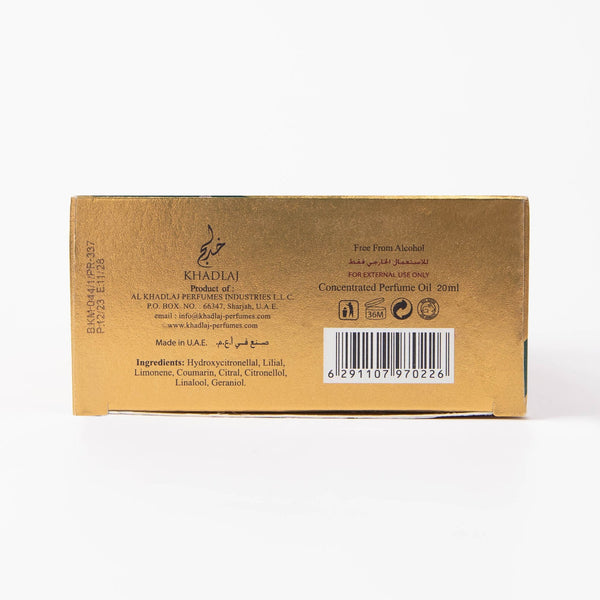 Duftendes Öl Roohi Wa Roohak Gold 35 ml - Khadlaj - 3