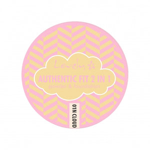 Make-up und Puder 2-in-1 Authentic Fit - Lovely - 1