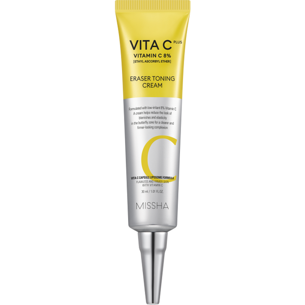 Anti-Falten-Creme Vitamin C Plus Eraser Toning 30ml - Missha - 1