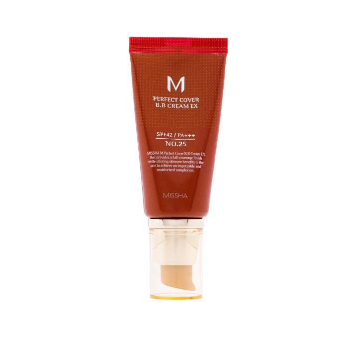 M Perfect Cover Bb Cream Ex Spf42 Pa+++ 50 ml - Missha - 1