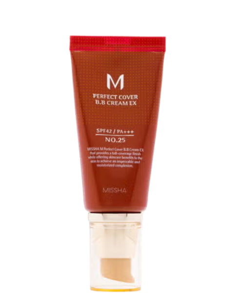M Perfect Cover Bb Cream Ex Spf42 Pa+++ 50 ml - Missha : 25 - 1