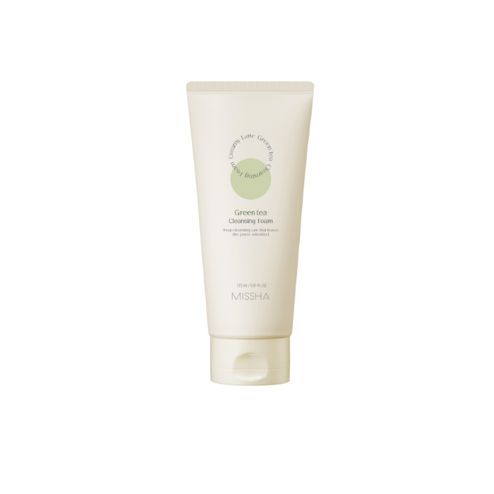 Cremiger Latte Grüner Tee Reinigungsschaum 180ml - Missha - 1