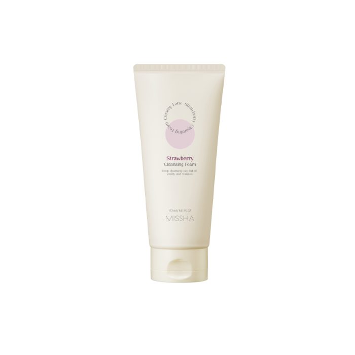 Reinigungsschaum Strawberry Creamy Latte - Missha - 1