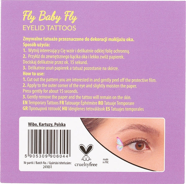 Augenlider-Tattoos Fly Baby, Fly! - West Side Vibes - Lovely - 2