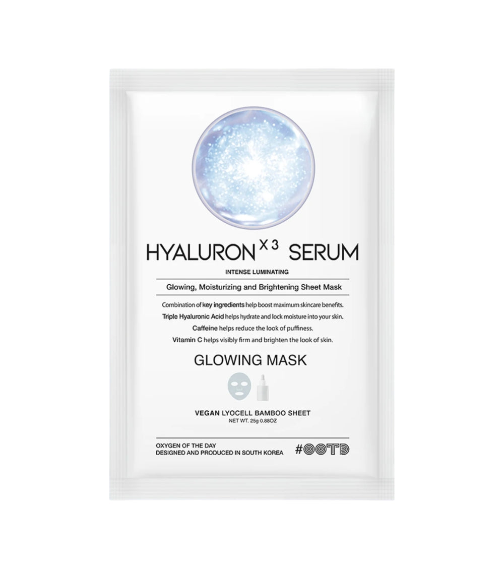Aufhellende Gesichtsmaske Hyaluron x3 Serum - Ootd - 1