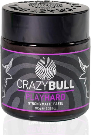 Play Hard Matte Paste 100ml - Crazy Bull - 1