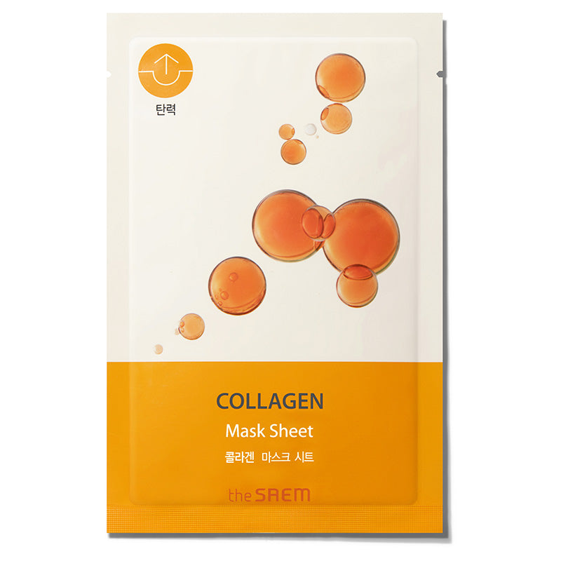 Kollagen-Gesichtsmaske - Bio-Lösung - The Saem - 1