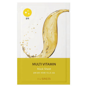 Aufhellende Multivitamin-Maske - Bio-Lösung - The Saem - 1