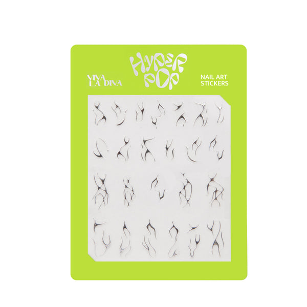 Viva la Diva - Hyperpop Nail Art Stickers - Lámina adhesiva - Viva la Diva - 1