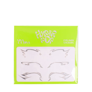 Viva la Diva - Hyperpop Eyeliner Stickers - Lámina de stickers - 1 lámina - Viva la Diva - 1