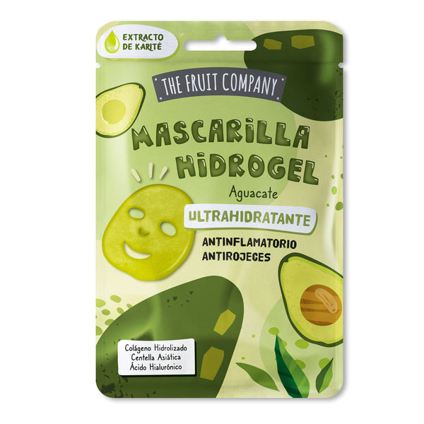 Ultra-feuchtigkeitsspendende Avocado-Hydrogel-Gesichtsmaske 31 g - The Fruit Company - 1