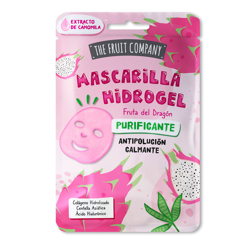 Klarende Hydrogel-Gesichtsmaske mit Drachenfrucht 31g - The Fruit Company - 1