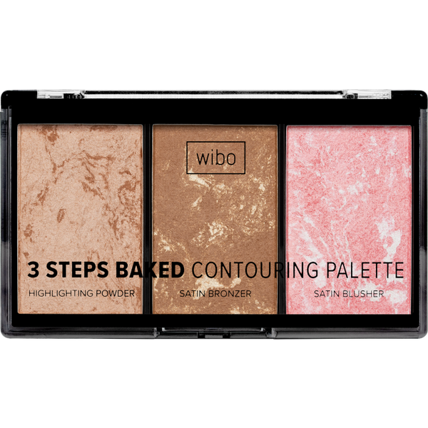 Konturpalette 3 Steps Baked - Wibo - 1