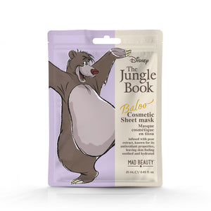 Gesichtsmaske Baloo - Das Dschungelbuch - Mad Beauty - 1