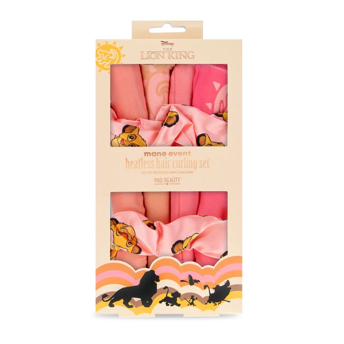 Heißfreie Lockenwickler-Set 'Der König der Löwen' - Mad Beauty - 1