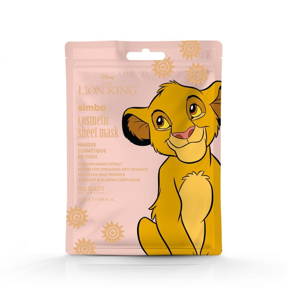 Gesichtsmaske 'Der König der Löwen' - Simba Mango - Mad Beauty - 1