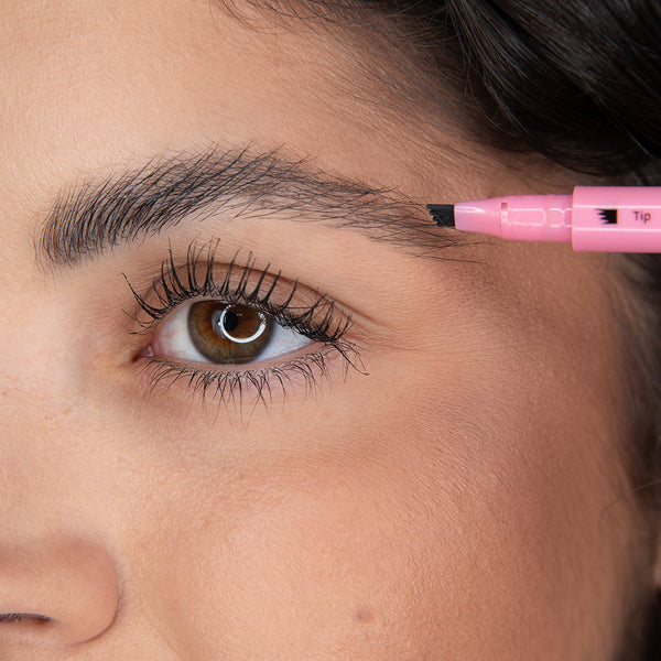 Kween Augenbrauen-Microblading-Bleistift - Viva la Diva : Medium Brown - 2