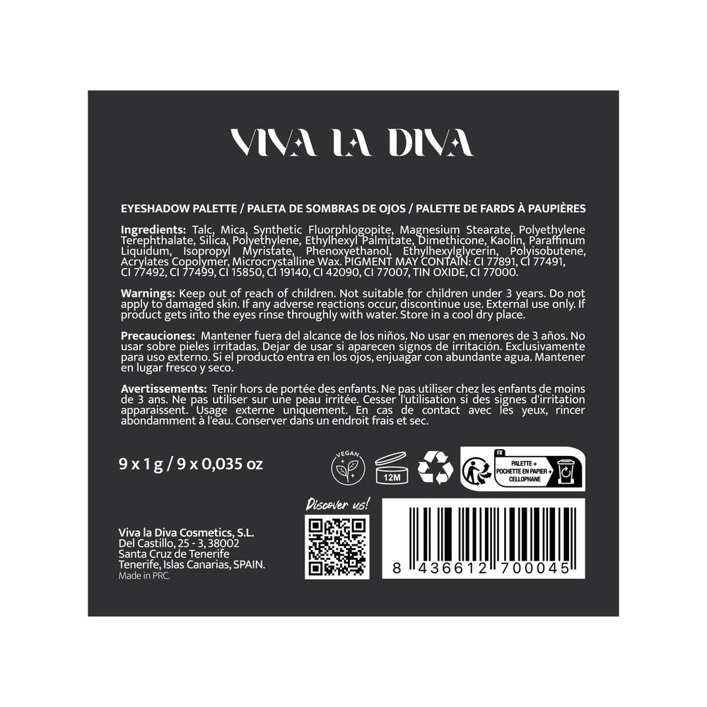 Lidschatten-Palette Mood Guilty - Viva la Diva - 1