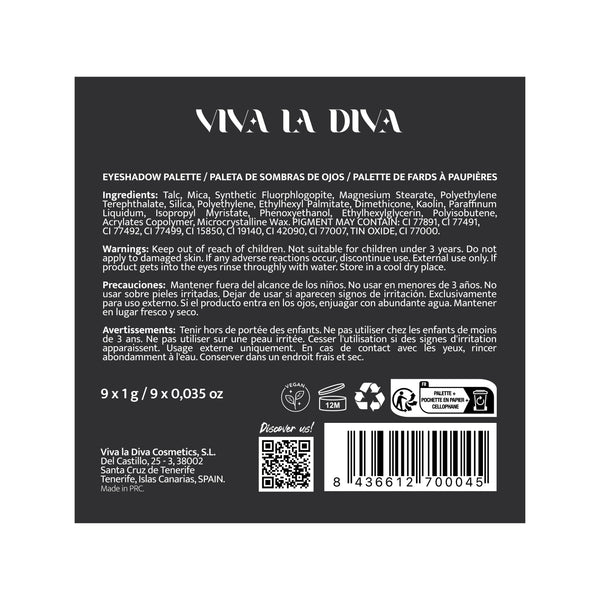 Lidschatten-Palette Mood Guilty - Viva la Diva - 1