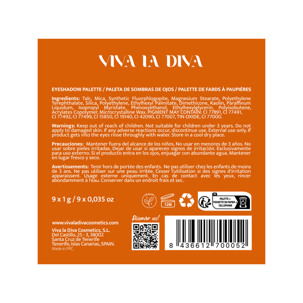 Lidschatten-Palette Mood Savage - Viva la Diva - 1