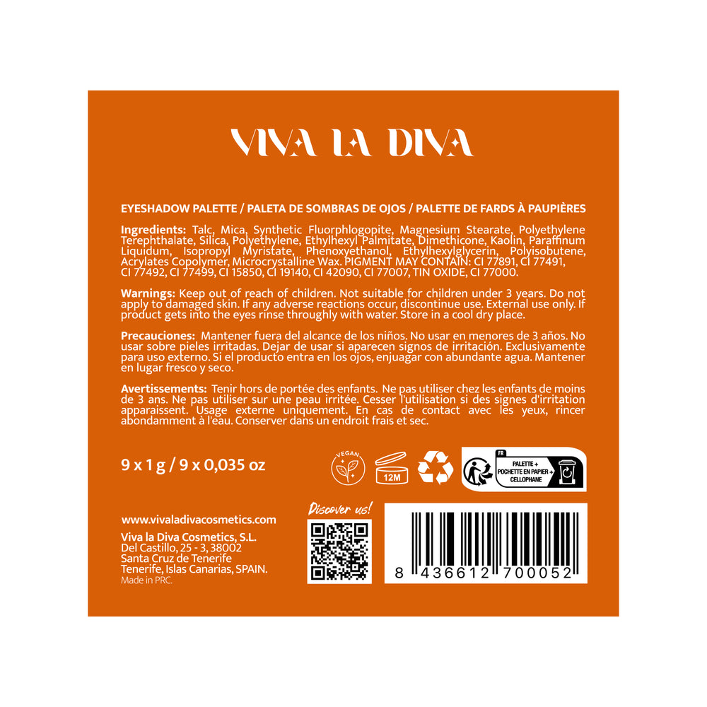 Lidschatten-Palette Mood Savage - Viva la Diva - 1