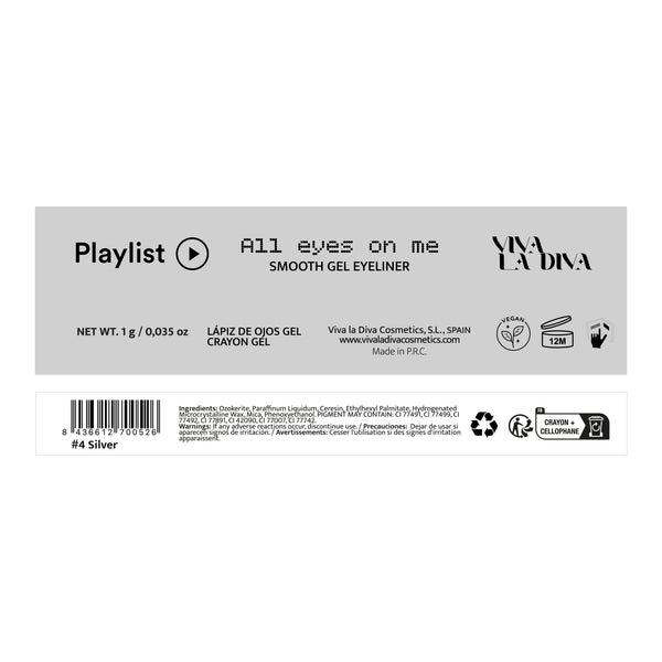 Gel Eyeliner Playlist Smooth - Viva la Diva : All Eyes On Me - 1