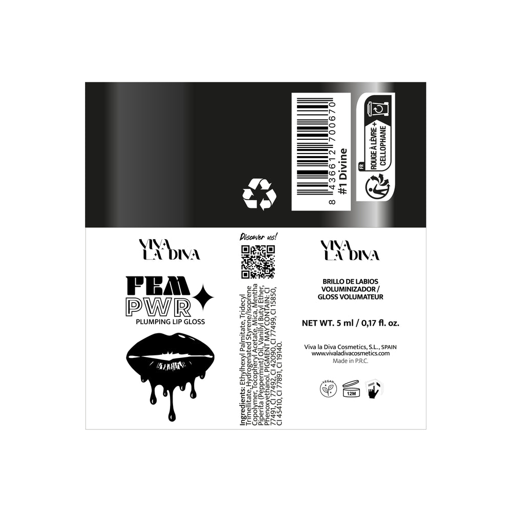 Volumen Lip Gloss Fem-power - Viva la Diva - 1