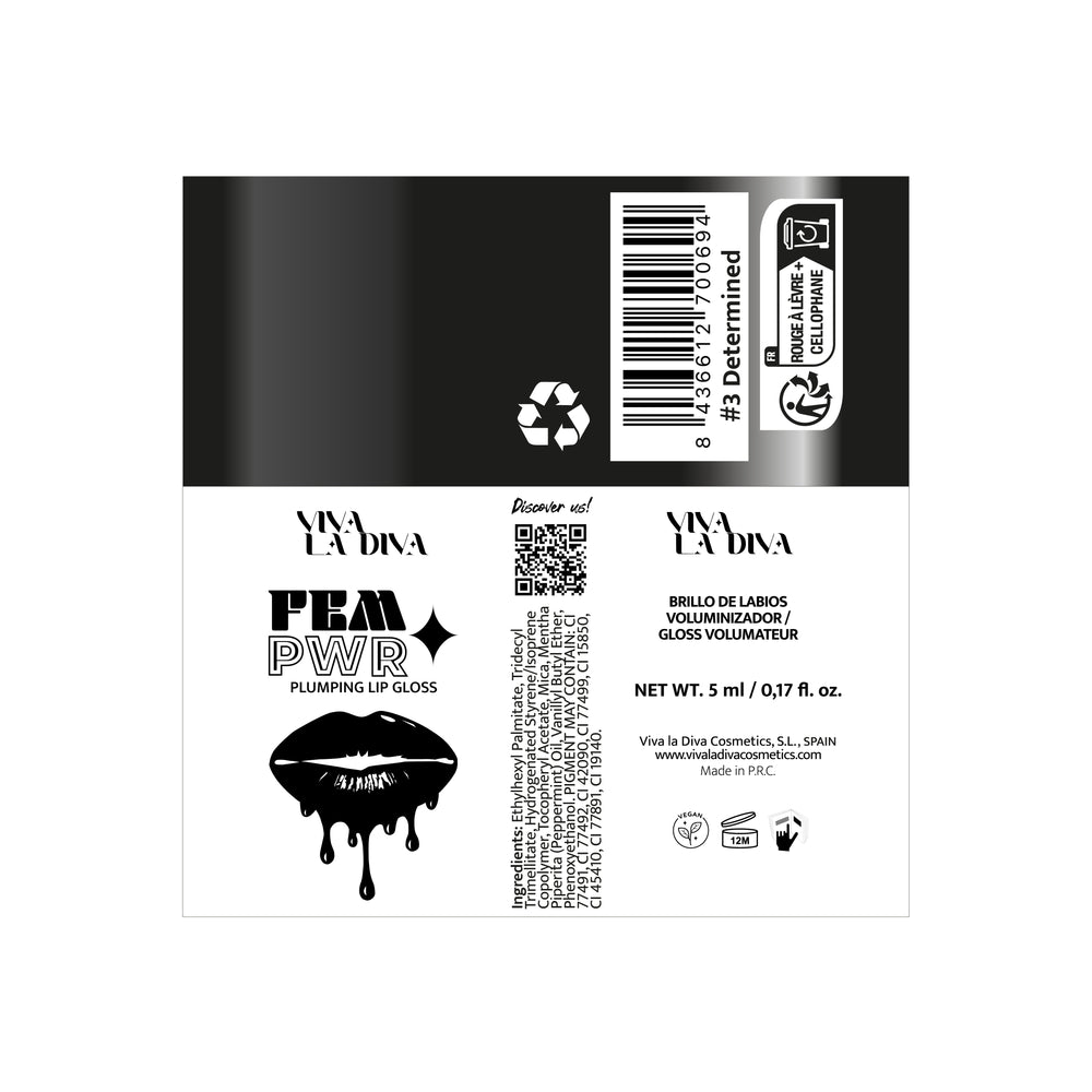 Volumen Lip Gloss Fem-power - Viva la Diva - 1