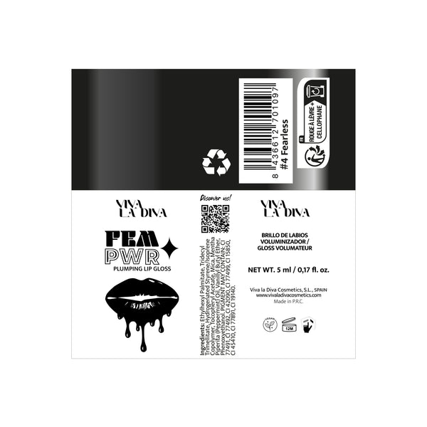 Volumen Lip Gloss Fem-power - Viva la Diva : Fearless - 1