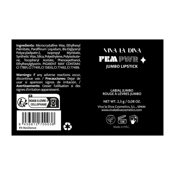 Fem-Power Jumbo Lippenstift - Viva la Diva : Resilience - 1