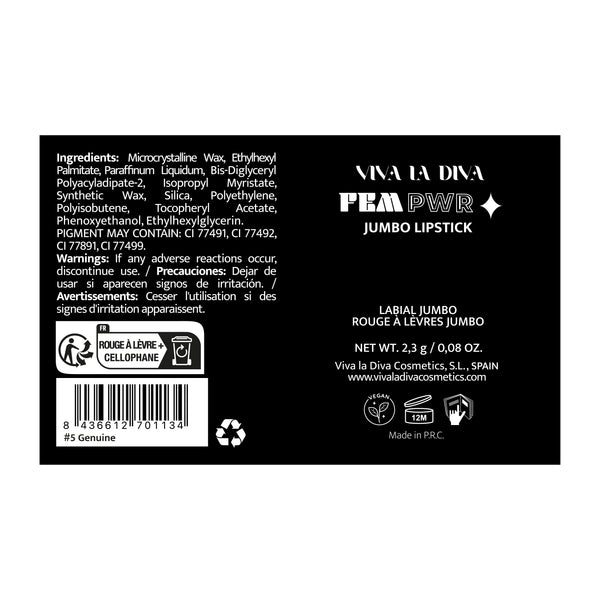 Fem-Power Jumbo Lippenstift - Viva la Diva : Genuine - 1