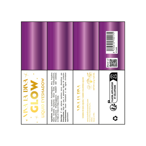 Flüssiger Lidschatten Glow - Viva la Diva - 1