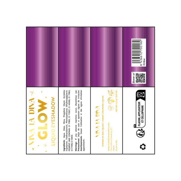 Flüssiger Lidschatten Glow - Viva la Diva : 2 - 1
