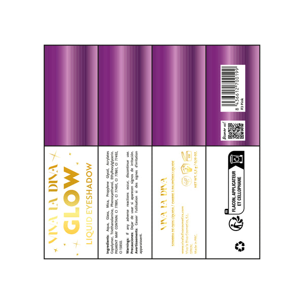 Flüssiger Lidschatten Glow - Viva la Diva : 3 - 1