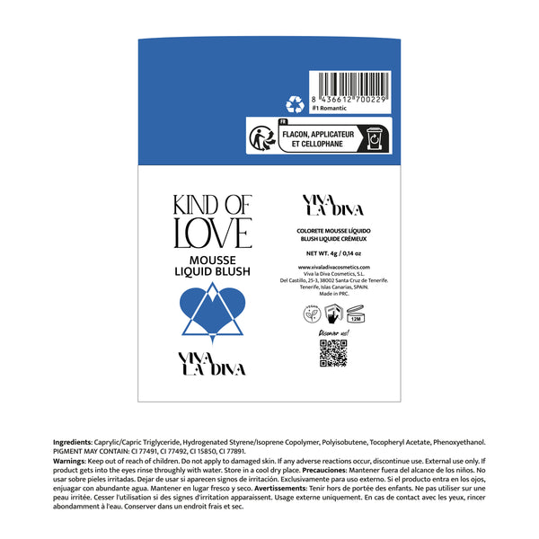 Flüssiges Rouge in Mousse Kind of Love - Viva la Diva - 1