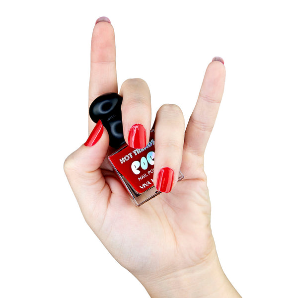 Nagellack Hot Trends Pop - Viva la Diva : Rojo - 2