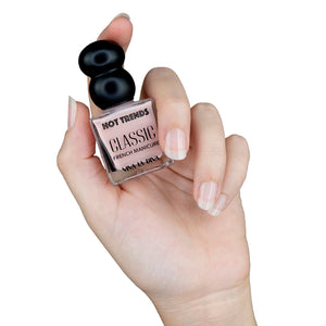 Nagellack Hot Trends Classic French Manicure - Viva la Diva : Milky White - 2